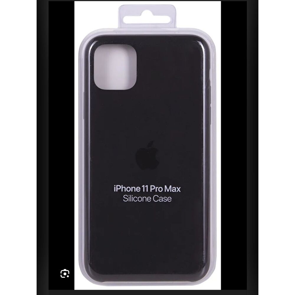Apple iPhone 11 Pro Max Silicone Case - Black